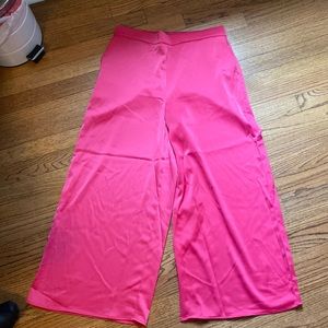 Rachel Zoe pink flare pant size 8